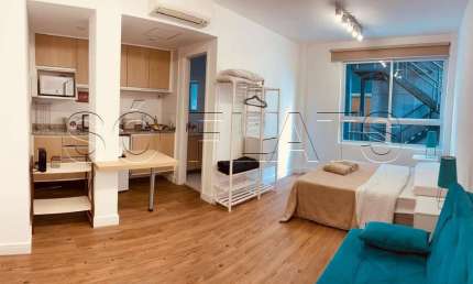 Studio Avanhandava, apto disponível para locação com 27m² e 01 dormitório
