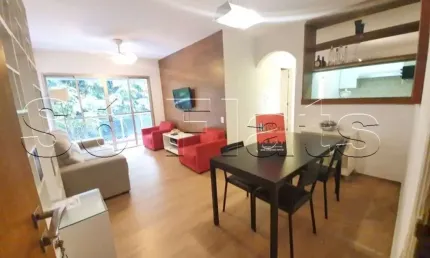 Flat no saint charles com 65m², 2 dormitórios e 2 vagas de garagem, disponível para locação