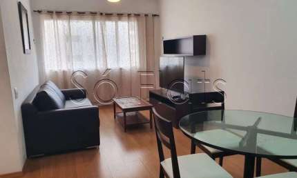 Flat Saint Patrick com 50m² em Moema, próximo ao Parque, ao Shopping e ao metrô.
