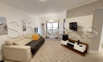 Flat the sutton house, apartamento disponível para venda com 120m², 3 dormitórios e 2 vagas