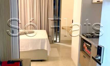 Residencial Think Home Republica, apto disponível para locação contendo 26m² e 1 dormitório.