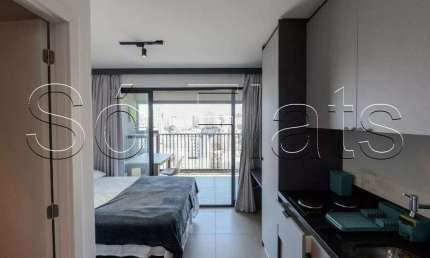Studio VN Ueno, apto ao lado do Shopping Frei Caneca, para locação com 20m² e 01 dormitório.