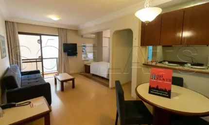 Flat Central Park, apartamento disponível para venda com 40m², 1 dormitório e 1 vaga