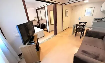 Flat Le Premier disponível para venda com 29m², 1 dormitório e 1 vaga de garagem