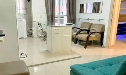 Flat disponível para locação com uma localização privilegiada ao lado da Av. Brig. Luis Antônio.