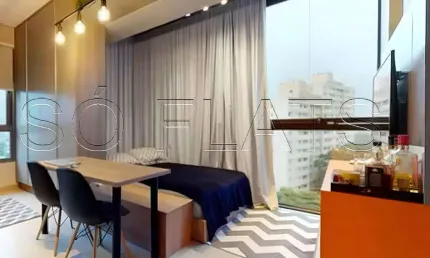 Studio vn alvorada disponível para venda com 26m², 1 quarto e 1 vaga