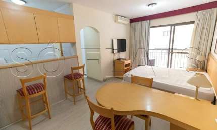 Flat Mercure Sp Alamedas disponível para venda com 32m², 01 dorm e 01 vaga