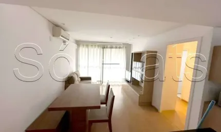 Residencial L'Espace Ajaccio, apto disponível para locação contendo 52m², 1 dormitório e 1 vaga.