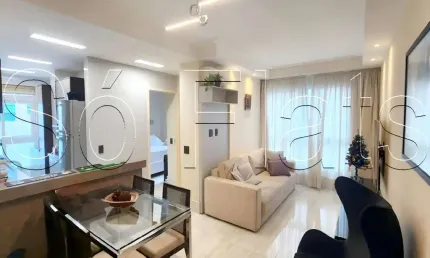 Residencial Concepto Uno, apto disponível para locação no Jardins 1 dormitório e 1 vaga de garagem.