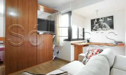 Flat Riverside disponível para venda com 34m², 01 dormitório