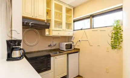 Flat Paulista Wall Street disponível para venda com 47m², 01 dorm e 01 vaga