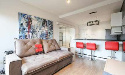 Flat Le Bougainville, disponível para venda com 56m², 1 dormitório e 1 vaga de garagem