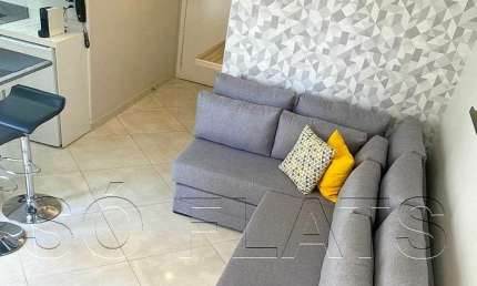 Flat Royal Ibirapuera Park, apto disponível para locação com 45m², 01 dormitório e 01 vaga