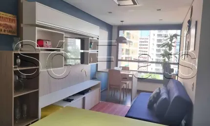 Flat West Side disponível para venda com 45m², 01 dormitório e 01 vaga