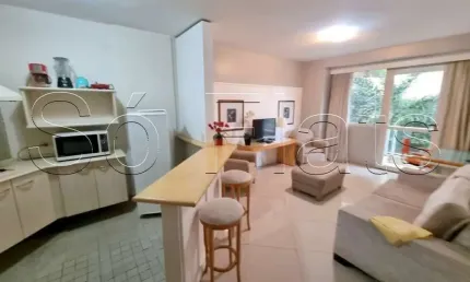Apto para locação no centro comercial de Alphaville próximo ao Shopping Alpha e Al. Rio Negro.