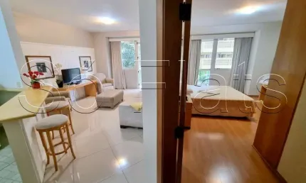 Apto para locação no centro comercial de Alphaville próximo ao Shopping Alpha e Al. Rio Negro
