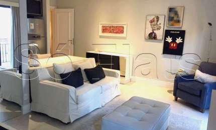 New Life Itaim, flat disponível para locação contendo 42m², 01 dormitório e 01 vaga de garagem.