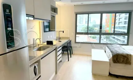 Studio highlights campo belo, flat disponível para venda com 28m² e 1 dormitório.