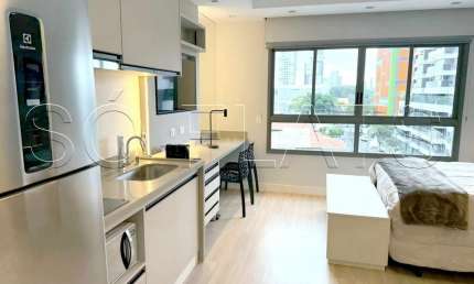 Studio HighLights Campo Belo, flat disponível para venda com 28m² e 1 dormitório.