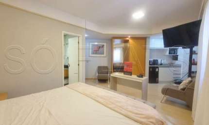 Flat Tsue Bienal disponível para venda com 26m², 01 dormitório e 01 vaga de garagem