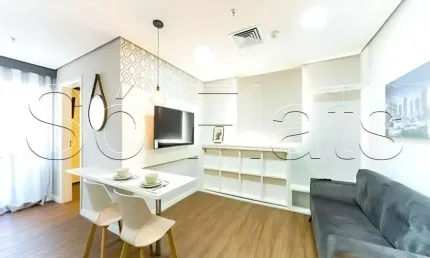 Flat blue tree santo andré disponível para venda com 43m², 1 dormitório e 1 vaga de garagem