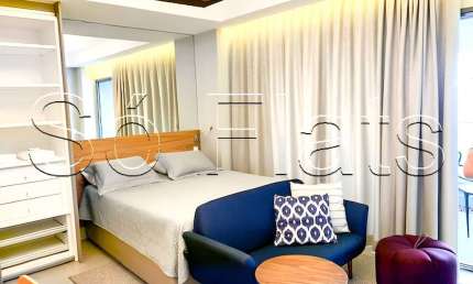 Residencial Habitarte I, Studio disponível para venda com 44m², 1 dormitório e 1 vaga de garagem