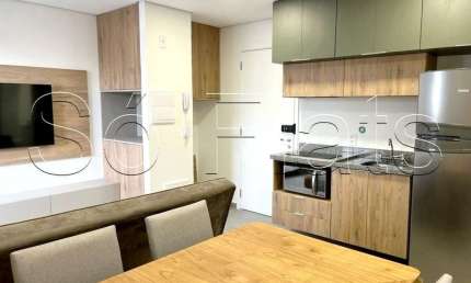Residencial La Vida Alto da Boa Vista, flat disponível para locação contendo 37m² e 1 dormitório.