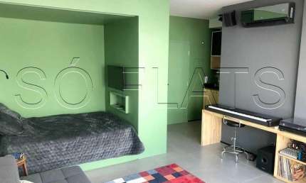 VN Novo Higienópolis, flat disponível para locação com 33m² e 1 dormitório.