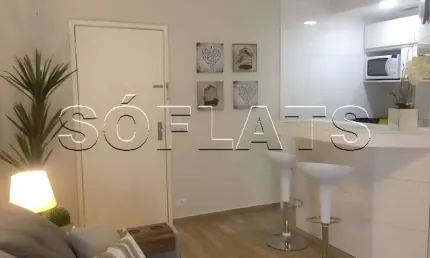 Flat stagium studio disponível para venda com 28m², 1 dormitório e 1 vaga de garagem