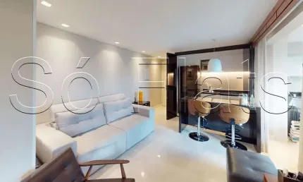 Flat Gran Estanconfor Veranda Berrini disponível para venda com 60m², 02 dorms e 01 vaga de garagem