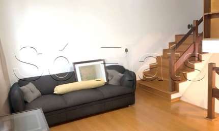Flat Morumbi disponível para venda com 50m², 01 dormitório e 01 vaga de garagem