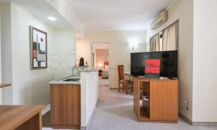 Apto no Clarion Faria Lima disponível para locação com 64m², 01 dorm e 02 vagas de garagem.
