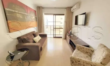 Flat para locação Manhattan ao lado da Avenida Paulista e com fácil acesso ao Hosp das Clinicas.