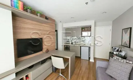 Flat Mercure Moema em Moema disponível para venda com 35m², 01 dorm e 01 vaga