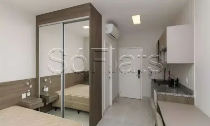 Studio Jacques Pilon, disponível para venda com 20m² e 01 dormitório