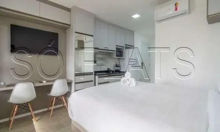 Residencial Mirant Vila Madalena, Studio disponível para venda com 25m² e 1 dormitório