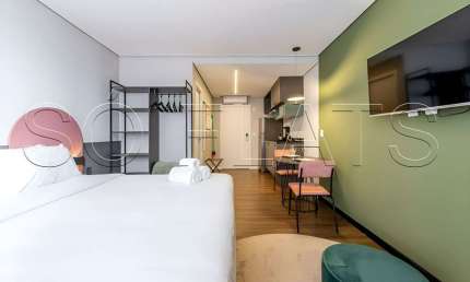 FLat Xtay Cais Rooftop, apartamento disponivel para venda com 25m², 1 dormitório