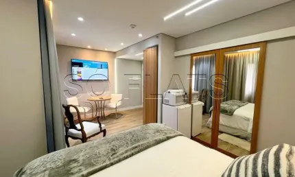 Flat Clarion Faria Lima disponível para venda com 57m², 1 dormitório e 01 vaga de garagem