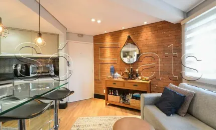 Flat palazzo gritti, disponível para venda com 47m², 01 dorm e 01 vaga