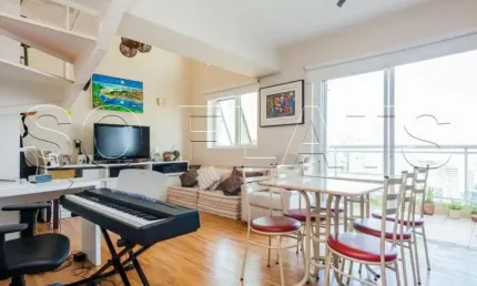 Ciragan, flat disponível para locação contendo 70m², 01 dormitório e 02 vagas de garagem.