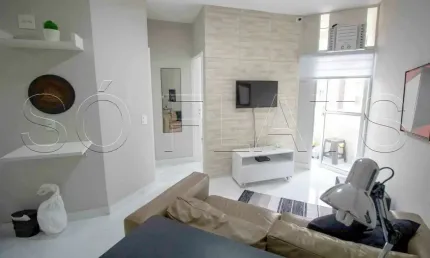 Flat stagium studio disponível para venda com 28m², 1 dormitório e 1 vaga de garagem