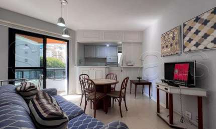 Apto disponível para locação no Free Flex com 55m², 2 dormitórios e 2 vagas no Jardim Paulista.