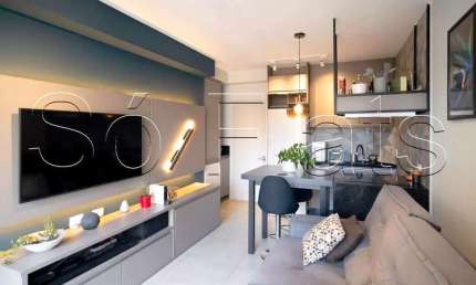 Residencial Link Home Augusta, Apartamento com 37m², 1 dormitório e 1 vaga de garagem