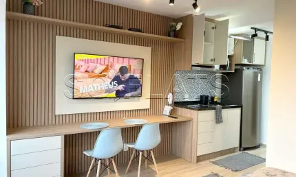 Studio Is Moema disponivel para venda com 25m², 01 dorm