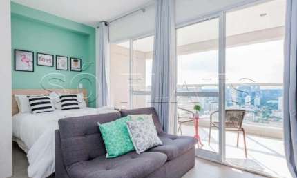 Novo apartamento Studio na Av. Santo Amaro, completo e muito bem equipado