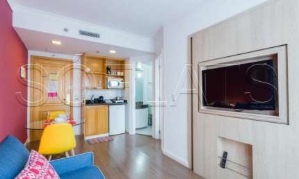 Mercure SP Pinheiros disponível para venda com 28m², 1 dormitório e 1 vaga de garagem