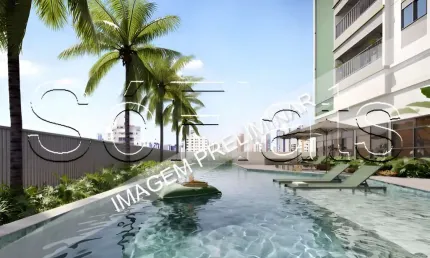 Residencial cult vila mariana, apartamento com 50m², 2 dormitórios e 1 vaga