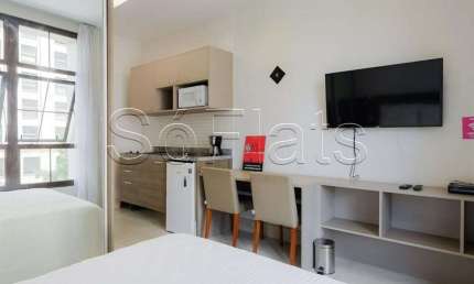 Studio Jacques Pilon, disponível para venda com 20m² e 01 dormitório
