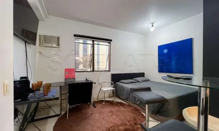 Flat QI Inteligence para venda com 24m², 01 dorm e 01 vaga de garagem