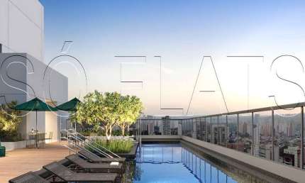 Residencial Hub Brooklin, Studio disponível para venda com 27m² e 1 dormitório